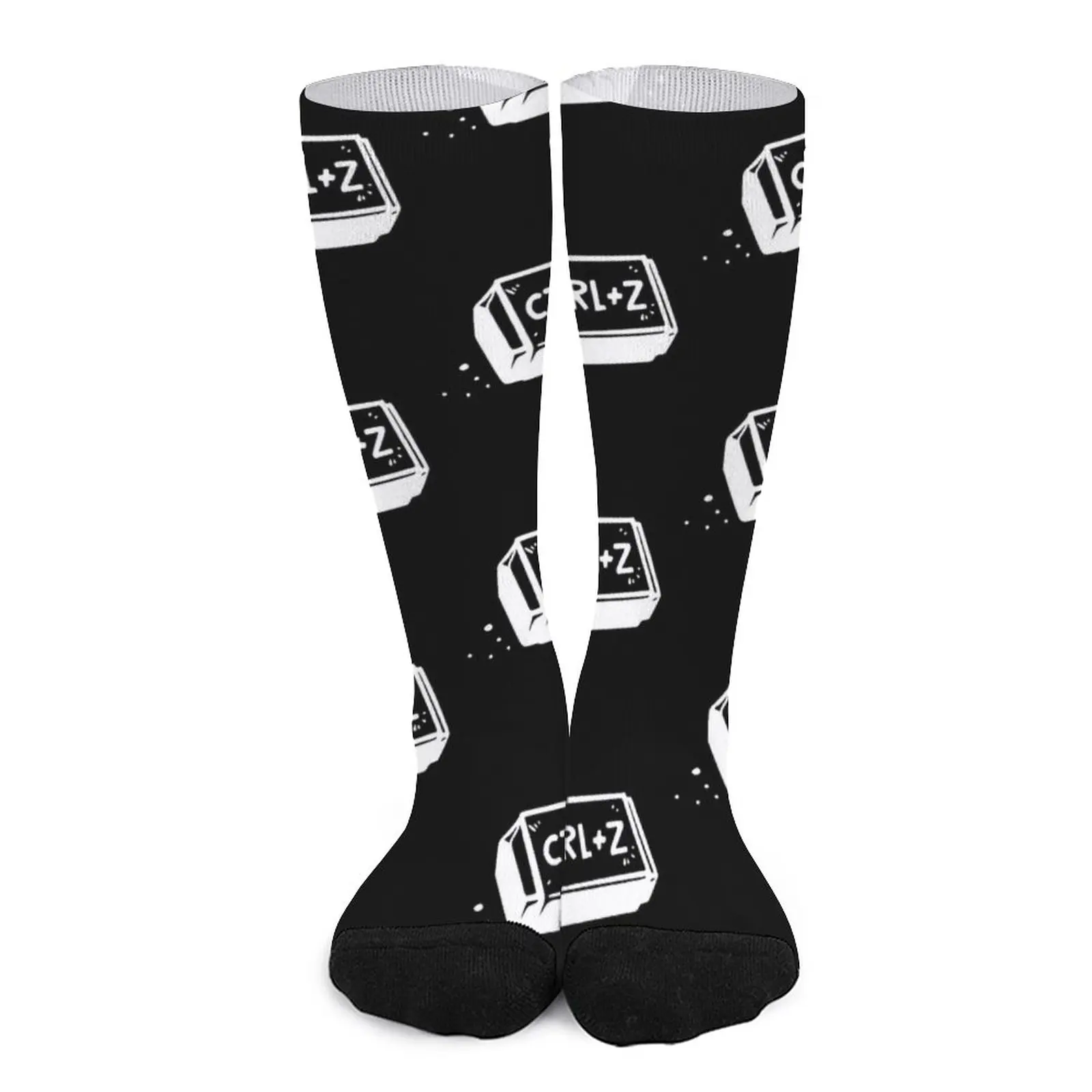 CTRL+Z Eraser Socks Socks with print sheer socks men