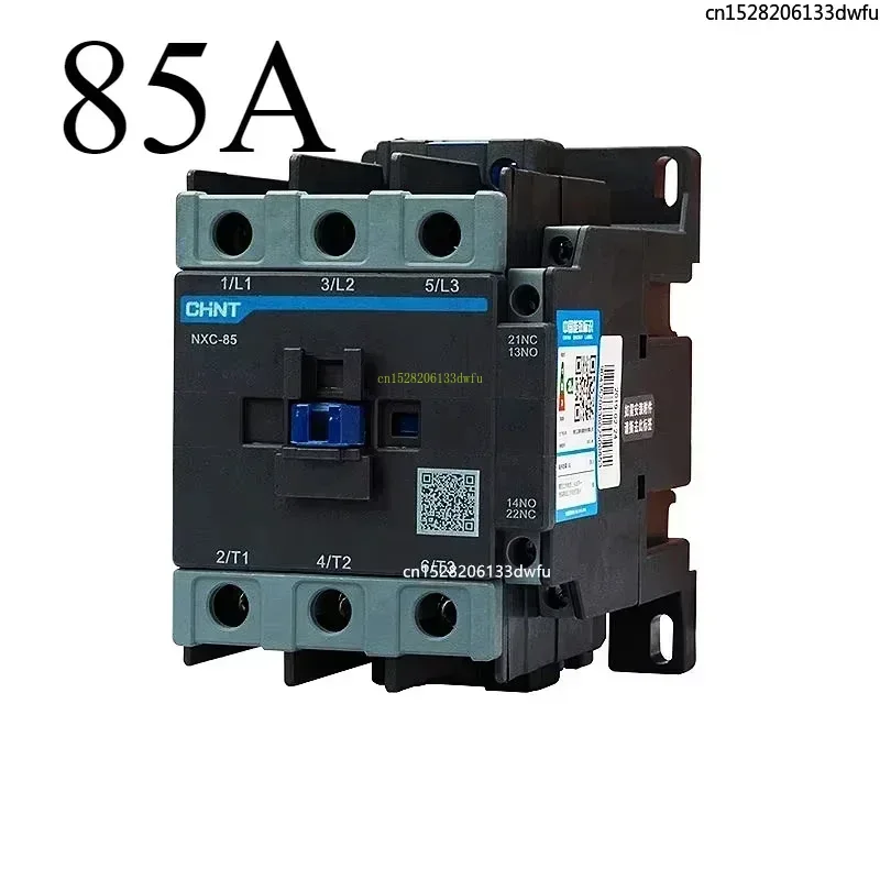 CHINT NXC-85 85A LC1D LC1 AC 접촉기 NO NC 3상 DIN 레일 장착 전력 접촉기 AC 24V 36V 110V 220V 380V