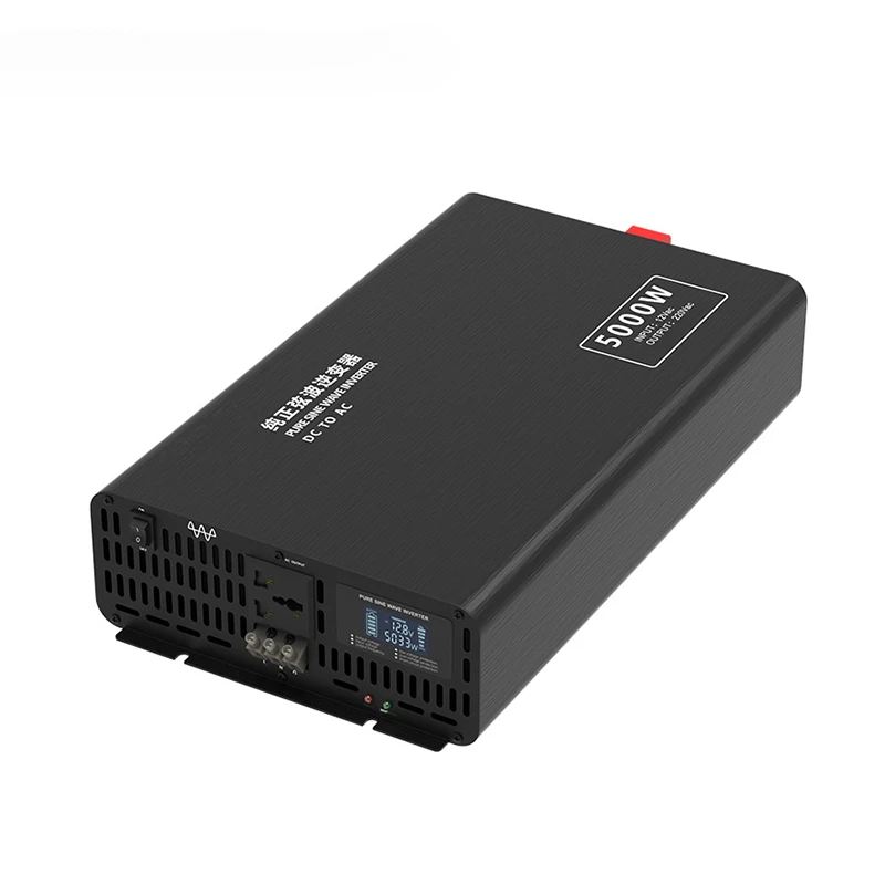 YYHC 5000w 12v 24v 36v 48v 60v 72v 84v to ac 100v 110v 120v 220v 230v 240v solar sine wave inverter