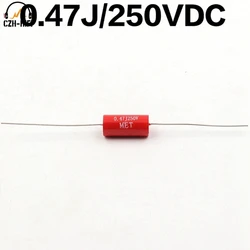 High-Quality Audiophile Axial MKP Capacitor for Vintage Audio Equipment (250V 0.47J)