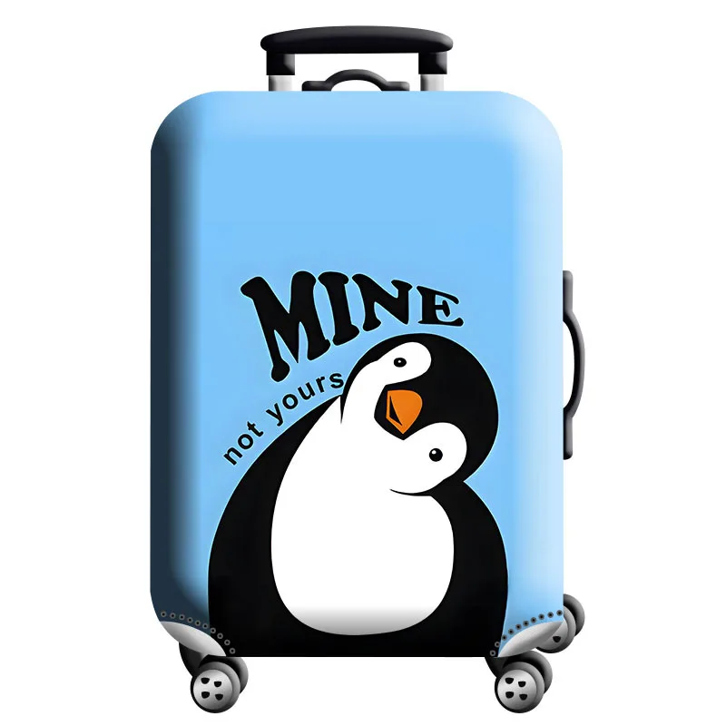 thumbnail image 1 of Funda protectora de equipaje con diseño de mapa del mundo, elástica y gruesa, con cremallera, para maletas de 18 a 32 pulgadas, fundas para carrito, accesorios de viaje, 1 of 5