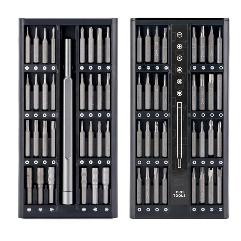 

ScrewKit Precision Screwdriver Set 64 in 1 Complete Screwdrivers Set Kit for Laptop Phone Tool Repair Screwdriver