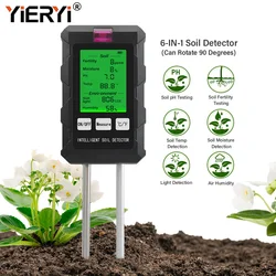 Enhanced Multifunctional Soil Analysis Tool (6 in 1 Soil PH Meter)