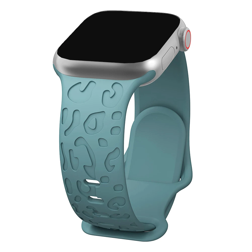 ตัวเลือกสินค้า สายนาฬิกา Apple Watch ยืดหยุ่น สลักลาย หลายขนาด