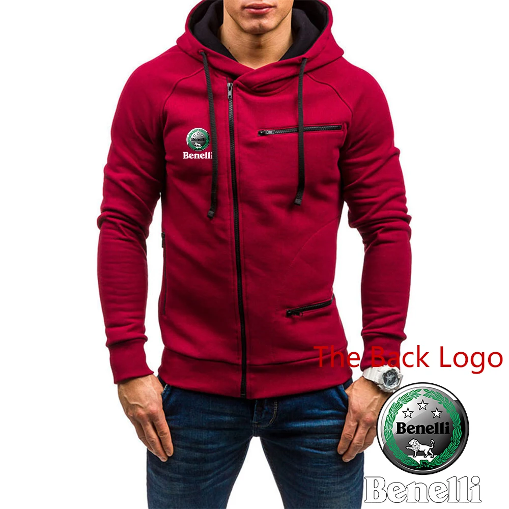 Benelli TRK 502X Printing Fashion 2023 New Man's Cotton Long Sleeves Leisure Hoodies High Quality All-Match Sweatshirts Coat