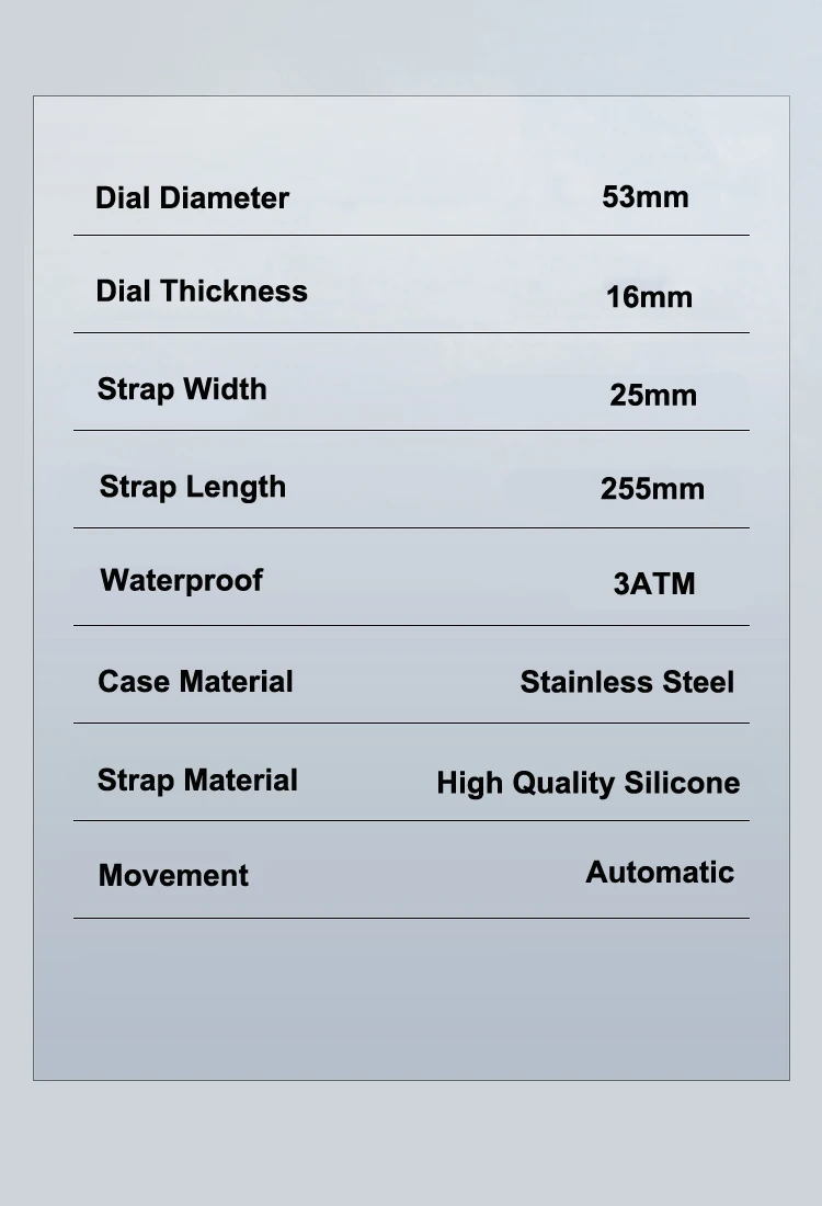 Top Luxus Automatische Männer Wasserdicht Leuchtende Uhr Sport es Herren Mechanische Handgelenk_voghion.com