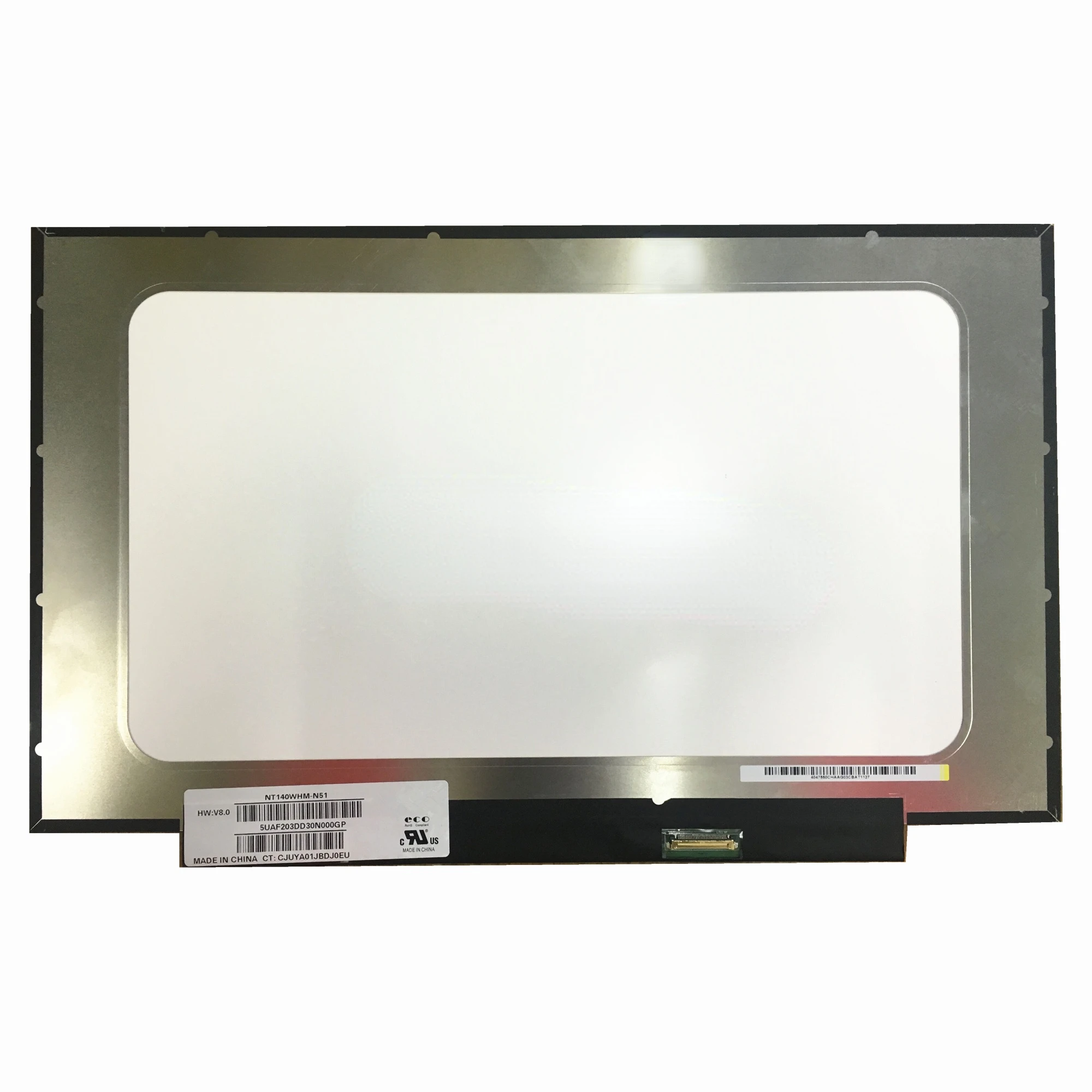 

NT140WHM-N51 Fit NT140WHM N51 B140XTN07.2 B140XTN07.3 14,0 ''панель ЖК-экрана ноутбука 1366*768