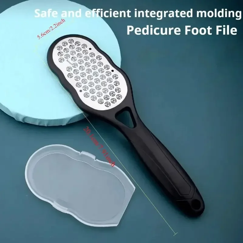 1pc Stainless Steel Foot File Scraper Professional Pedicure Tool - Image 2