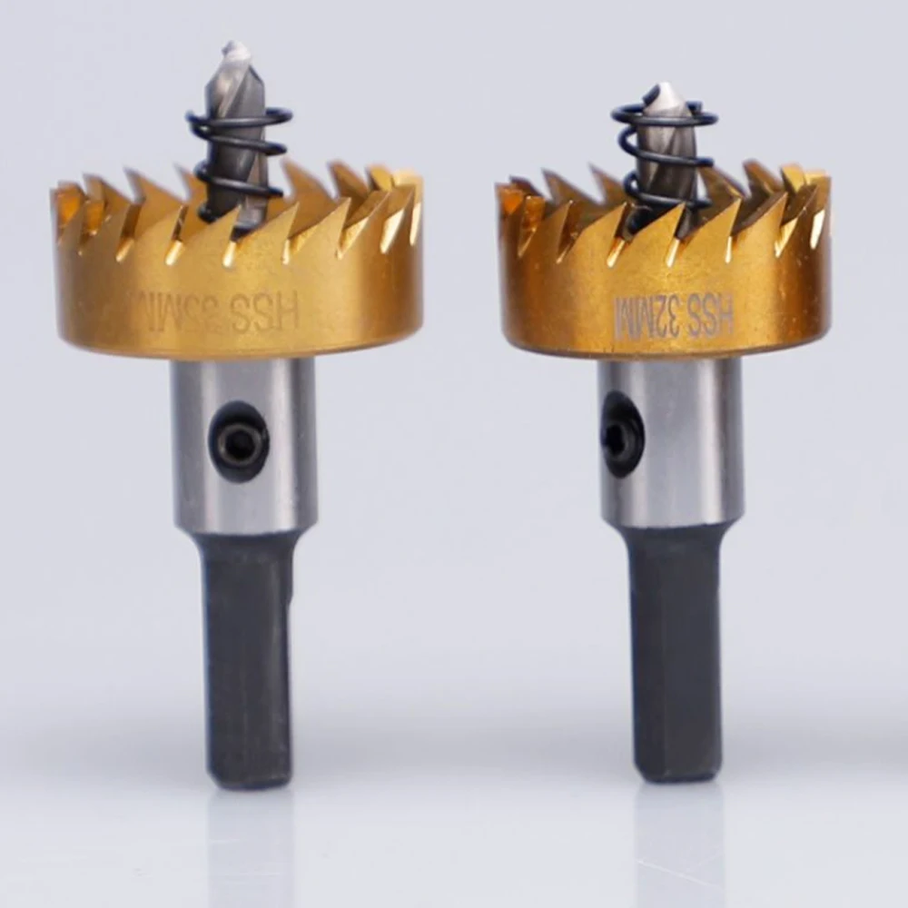 Higher Quality 12-60 mm High Quality HSS Drill Bit high speed steel Hole Saw for Stainless Aluminum alloy Steel Metal Drill Bits