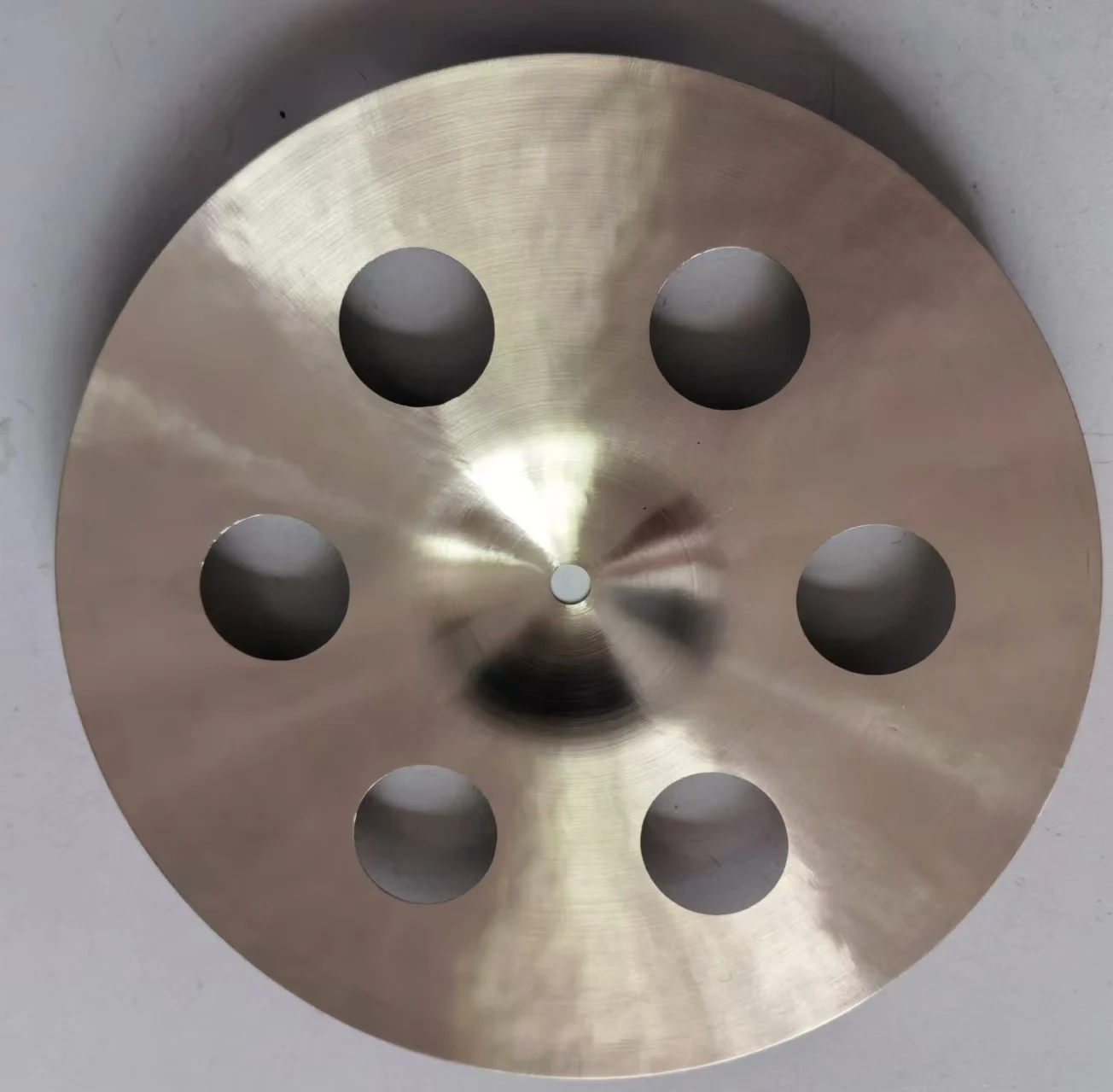 8 inch O-Zone Cymbal, B20 Handmade Cymbal, One Piece,