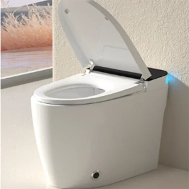 Ceramic Automatic Smart Toilet Bathroom Siphon Household Smart Toilet Minimalist Intelligentes Badezimmer Accessories