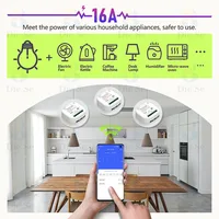 Diese Wifi Rf Smart Home Tuya Light Switch Smart Life 16A AC Relay Receiver No Battery Needed Self Powered Wall Panels Switch - Image 2