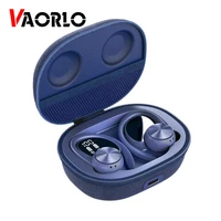 Mic IPX5 Waterproof Ear Hooks Bluetooth Earphones HiFi Stereo Music Earbuds For iPhone Android 1