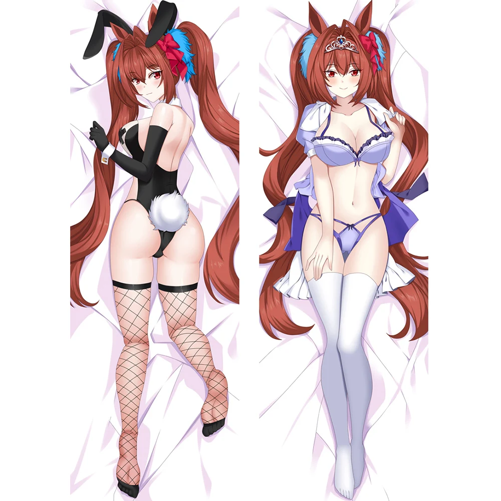 

Pretty Derby Dakimakura Long Pillow Case Two Side Hugging Body Prop Case Home Decoration Cover