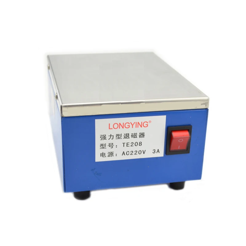 

TC-2/TE-208 Strong Metal Mold Hardware Tool Measuring Instrument Desktop Flat Demagnetizer Degaussing Machine 220V Demagnetizer