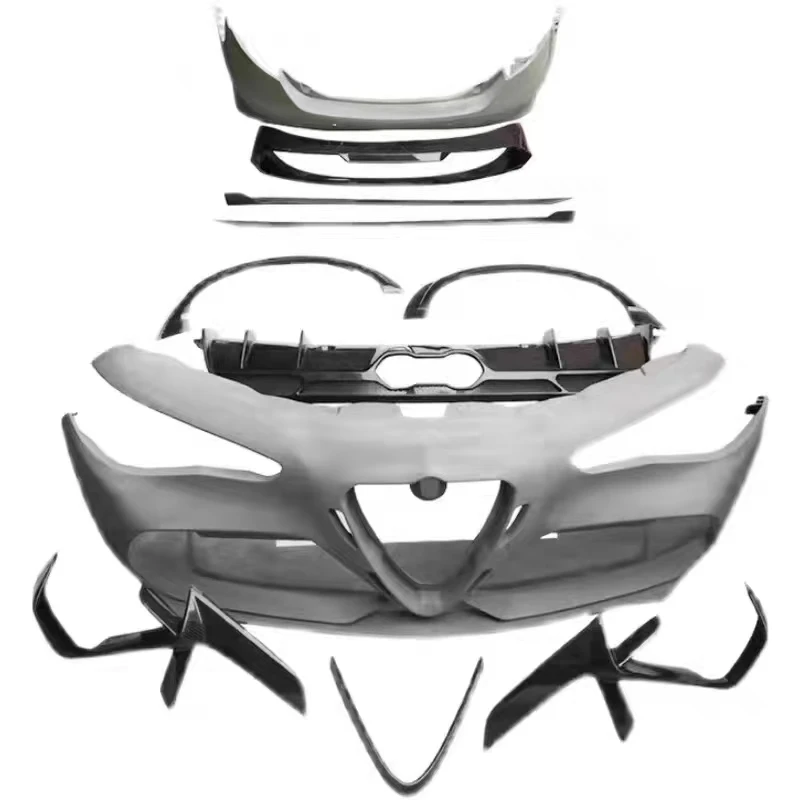 Nuovo Prodotto Per Alfa Romeo Giulia Body Kit Giulia Aggiornato Gtam Spoiler Paraurti Anteriore E Posteriore