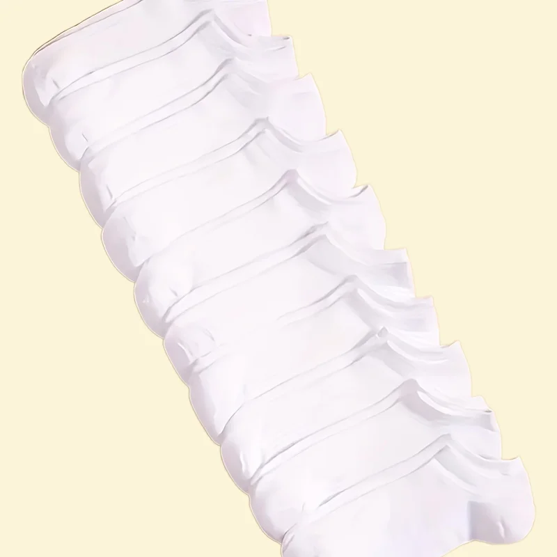 하이 퀄리티 패션 솔리드 양말, 부드러운 경량 로우 컷 발목 양말, 벌크 블랙 화이트 그레이, 남녀공용 보트 양말, 10 쌍, 20/40 쌍