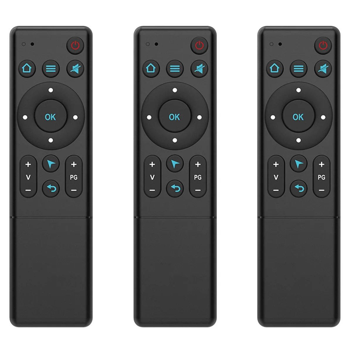 

3X M5 Bluetooth 5,2 Air Mouse беспроводной инфракрасный обучающий пульт дистанционного управления для Smart TV Box TV проектор и ПК умный дом
