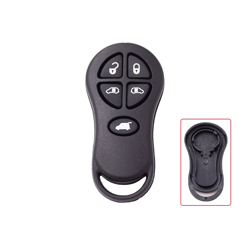 Remote Car Key Shell Case for Chrysler PT Cruiser Town & Country Dodge Ram 1500 Caravan Jeep Keyless