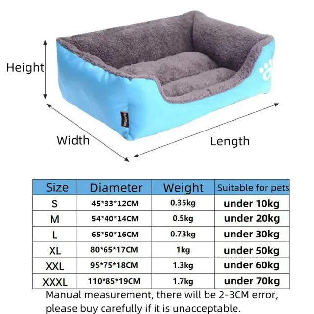 Soft and Cozy Ultimate Fleece Bed for Small, Medium, and Large Waterproof - Comfort for Inviting and Bottom - Ultimate Warm Dogs 6