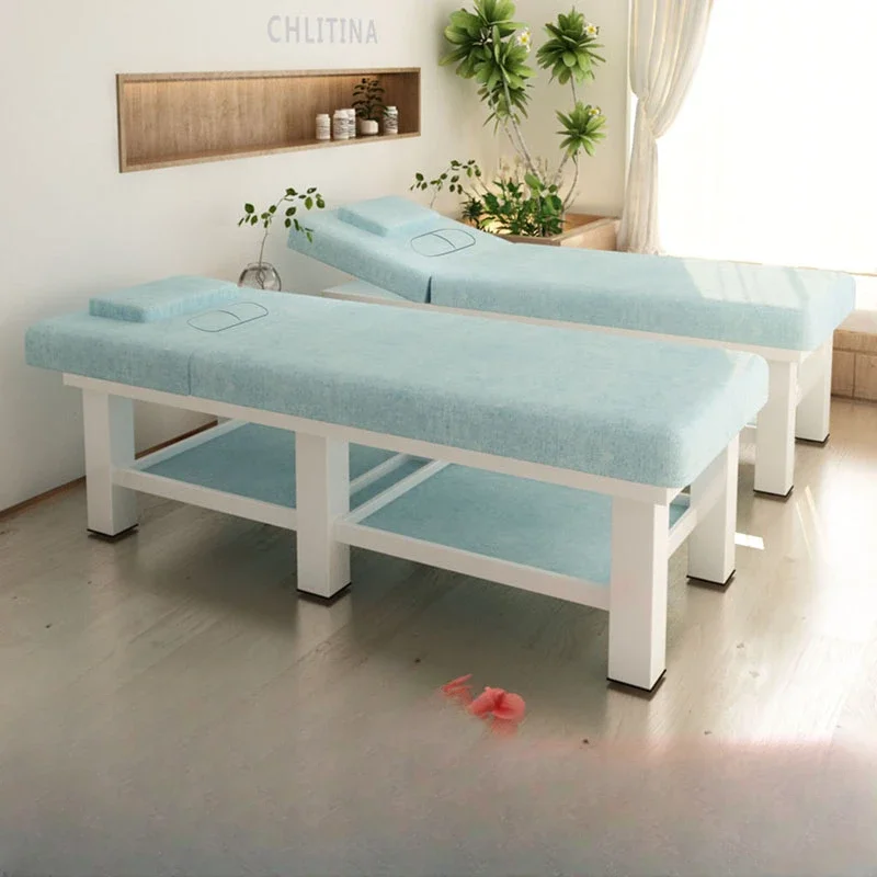 Placement Speciality Massage Tables Beauty Physiotherapy Knead Comfort Massage Tables Wooden Sleep Bett Salon Furniture QF50MT