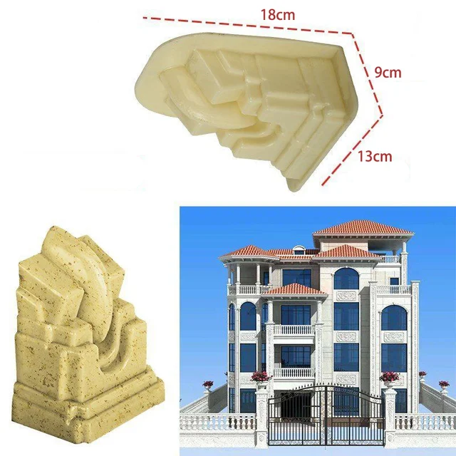 Előregyártott Elrendezett Hely A Corbel Modell Mentén, Támogatja Római Oszlopok Sugárzási Penészét Az Otthoni Cementépítéshez - Image 3