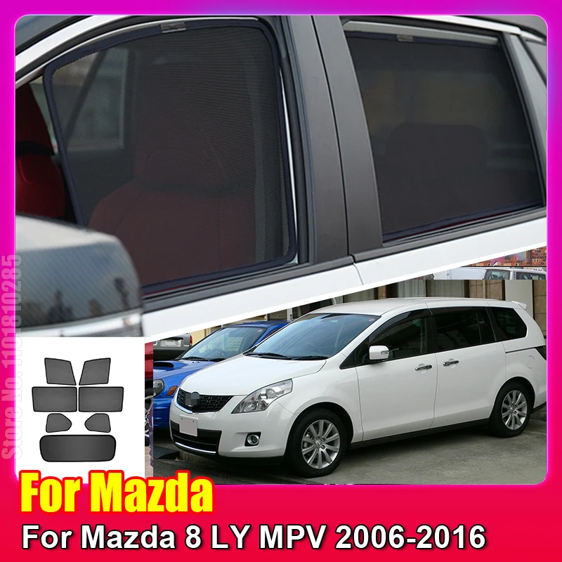 

For Mazda 8 LY MPV 2006-2016 Mazda8 Car Window SunShade Shield Front Windshield Rear Side Curtain Sun Shade Visor