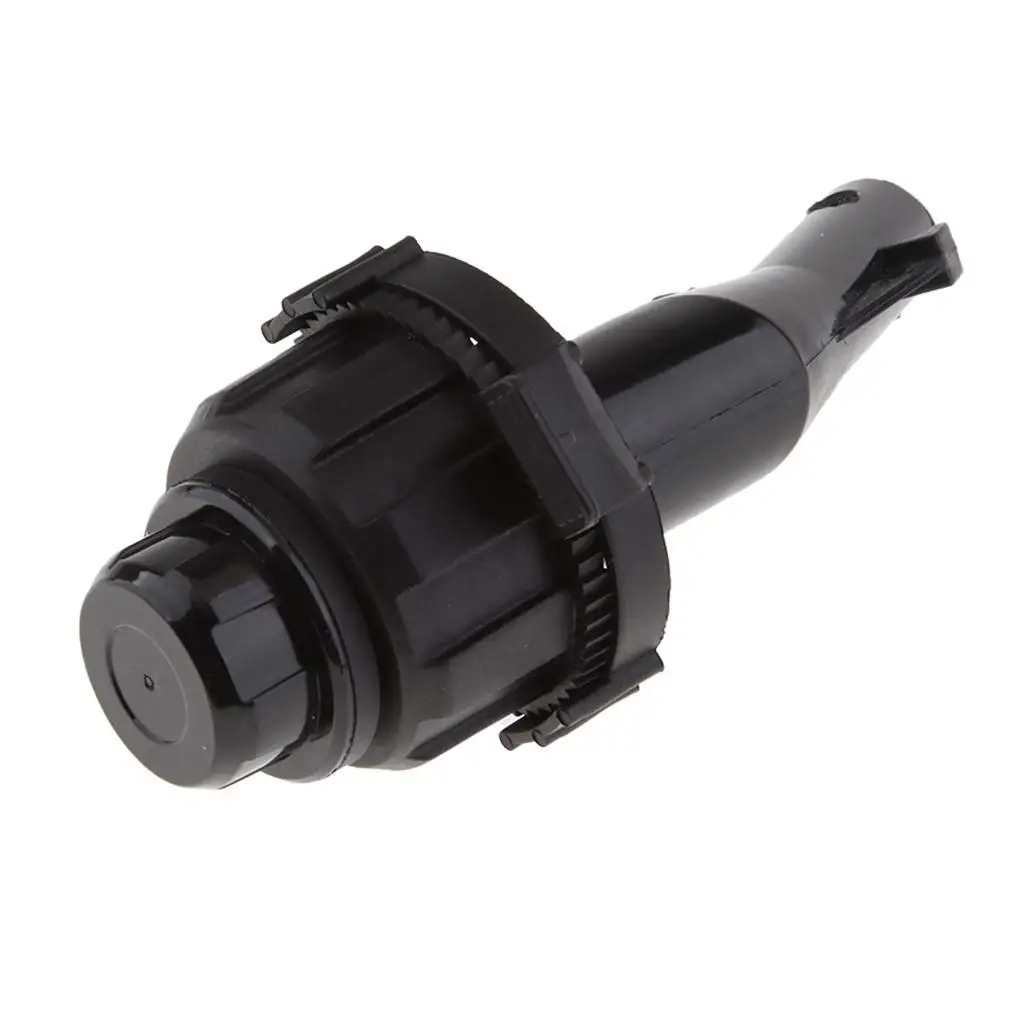 Black Gas Tank Oil Fuel Cans Kit Tube Pipe And Cap Fit for SUV ATV UTV Car Motorcycle