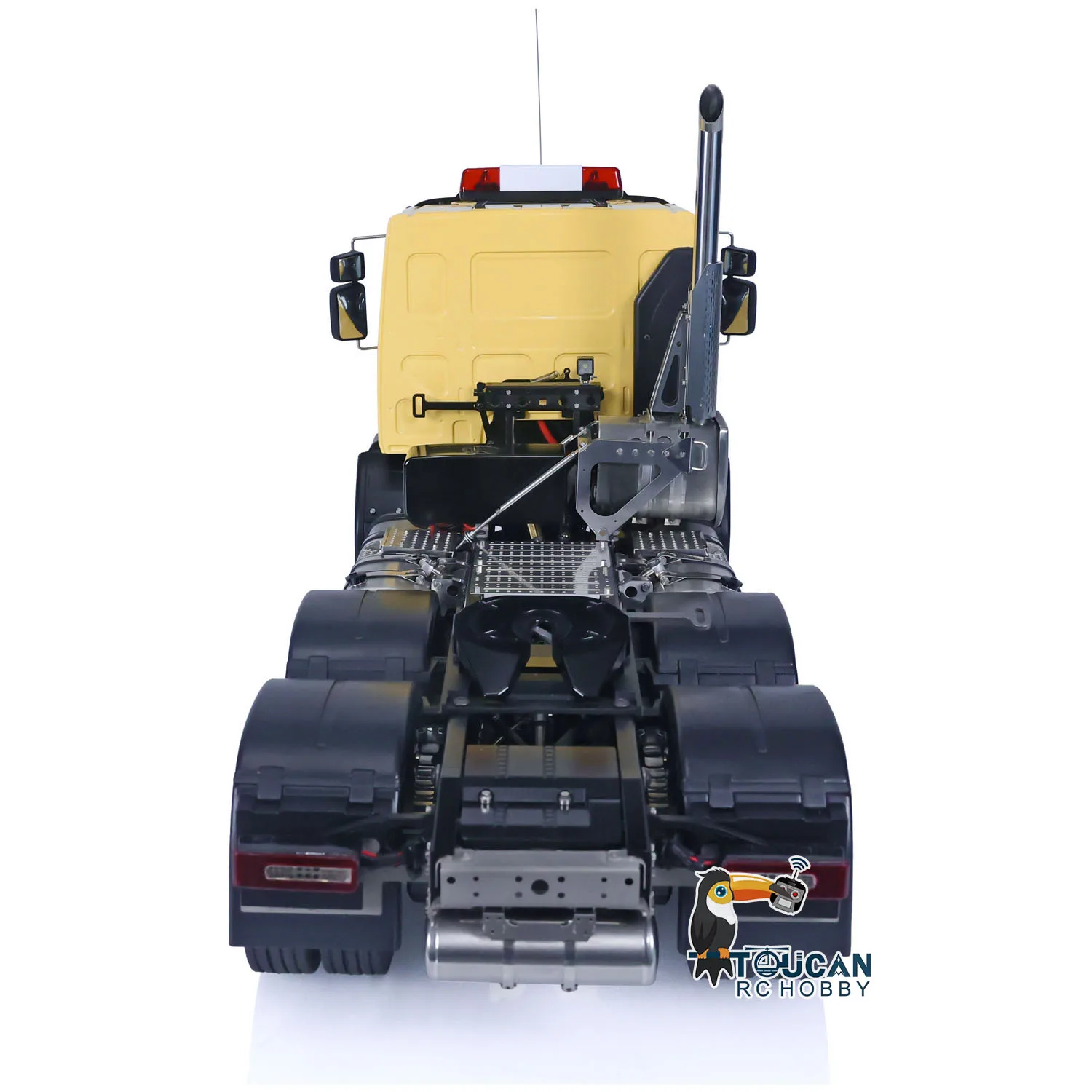 Toy 1/14 6x6 RTR Metal Chassis RC Tractor Truck LESU RC Hobby DIY Remote Control Car Sound Lights Vehicle Finished Model for Boy 3