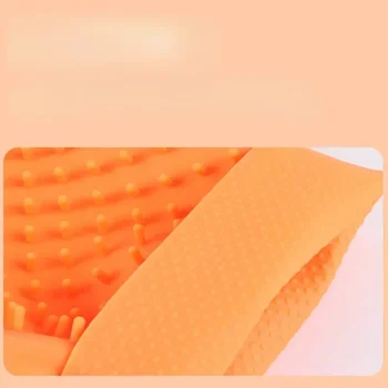 New Cat And Pet Gloves Silicone Dog Cleaning Massage Bath Gloves Brush Hair Removal Palm Brush Both Sides. 5