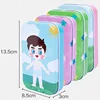 Magnetic 3D Puzzle Children Dress Up Expression Travel Tin Box Jigsaw Game Early Education Imagination Toys Gifts For Girls 6