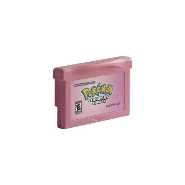 GBA Game Cartridge 32 Bit Video Game Console Card Pokemon Light Platinum Lighting Yellow Flora Sky Clover High Quality Shell 6