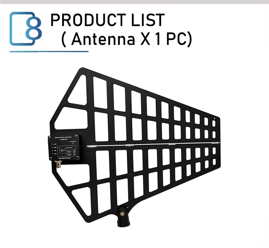 Betagear 8 Channels Antenna Distribution System PS28 Pro Audio RF Distributor Signal Amplifier Wireless 450-950Mhz RF Multi SMA 