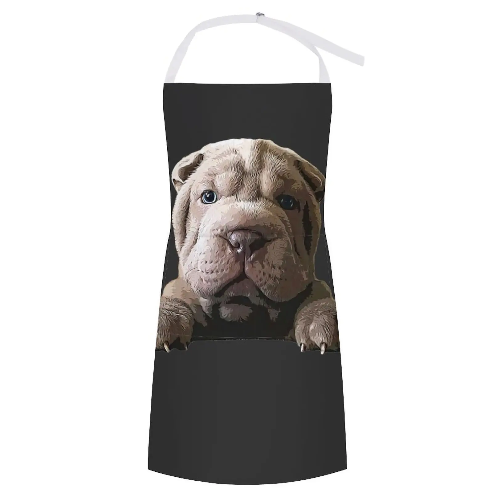 Shar Pei Cute Puppy Dog Apron Home Utensils