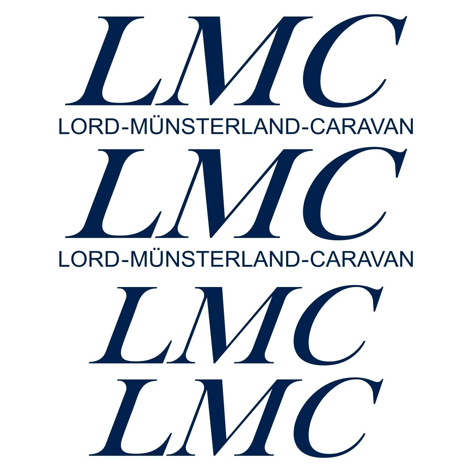 

For LMC LORD aufkleber sticker wohnmobil camper wohnwagen caravan 4 Sticker Pieces Car Styling