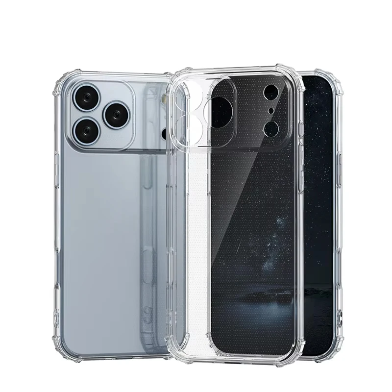 Ultimate Shockproof Clear Soft Phone Case with Enhanced Protection