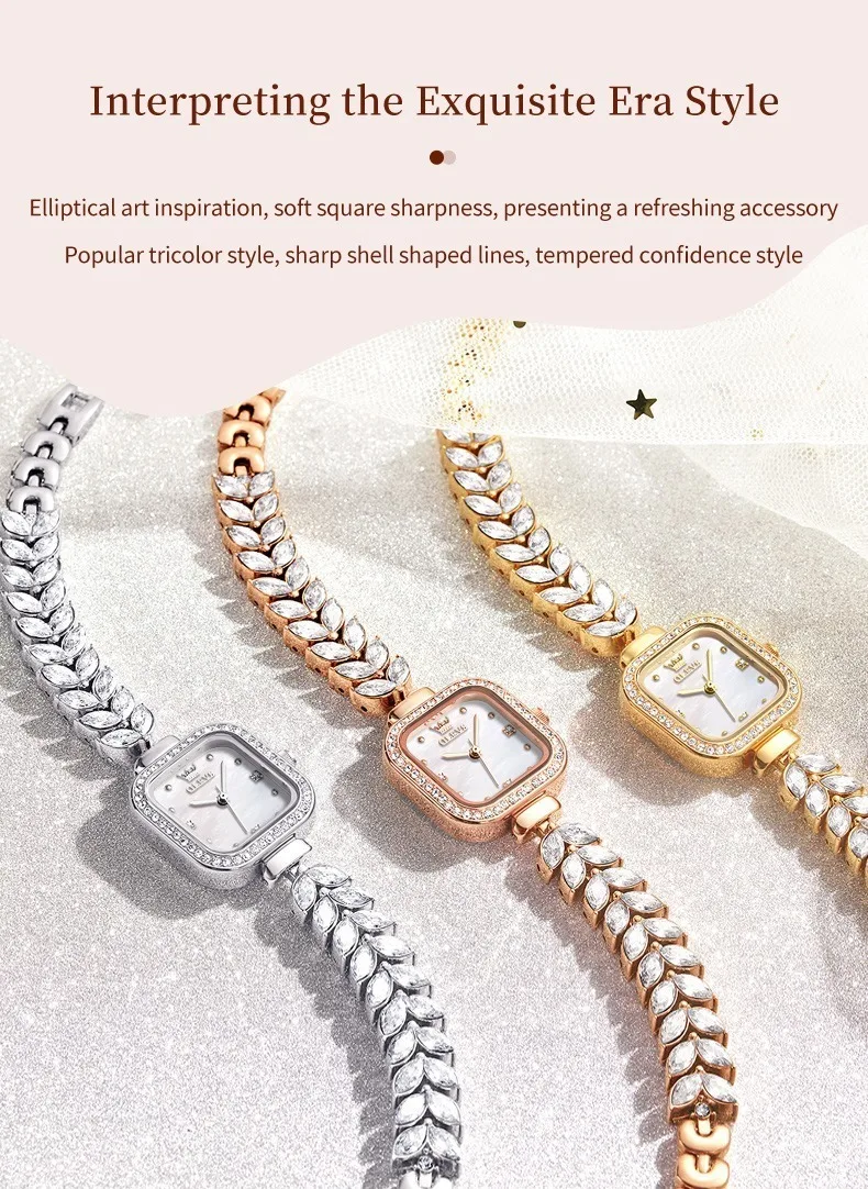 OLEVS 9987 New Luxury Elegant Women's Watch description image 7