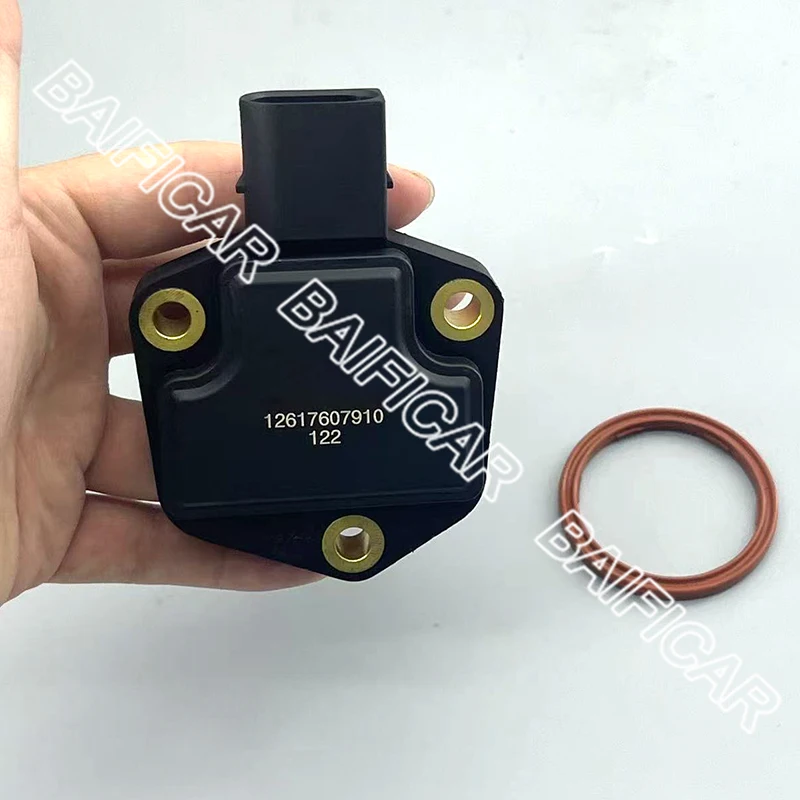 Baificar 엔진 오일 레벨 센서 12617607910, BMW N52 E90 E92 E93 E60 F07 F02 F25 F26 X5 X6 용, 신제품