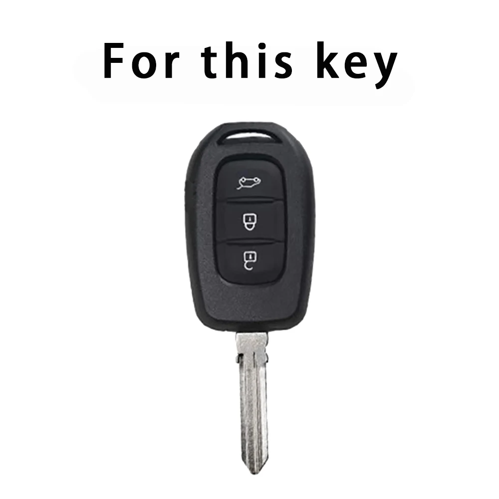 TPU Key Case für Dacia Sandero Stepway Logan Staub tuch für Renault Duster  Dokker Logan Stepway Clio 5 ss2 Renault Twingo Cover - AliExpress