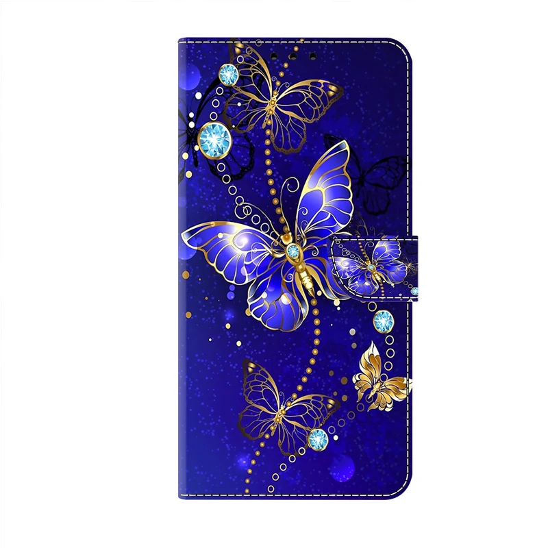 Premium 3D Magnetic Flip Leather Wallet Case