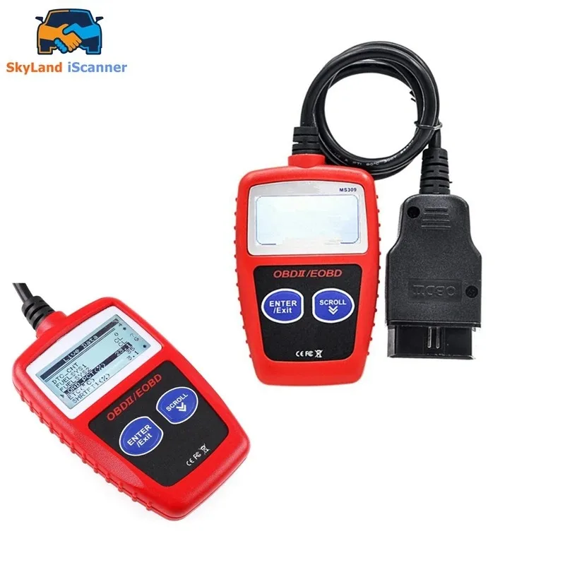 MS309 Scanner OBD2 Controllo auto Lettore di codici motore Strumento di scansione guasti Strumento diagnostico automatico OBDII Accesso facile e rapido - Image 5