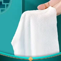 Serviette de visage suspendue épaisse et agrandie, jetable, démaquillante, douce, essuyage, 600g 5