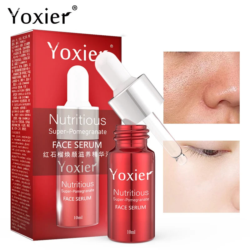 

Сыворотка для лица Yoxier, антиоксидант, увлажнение, сужение пор, питание, улучшение, огрубевание, никотинамид, красота, уход за кожей