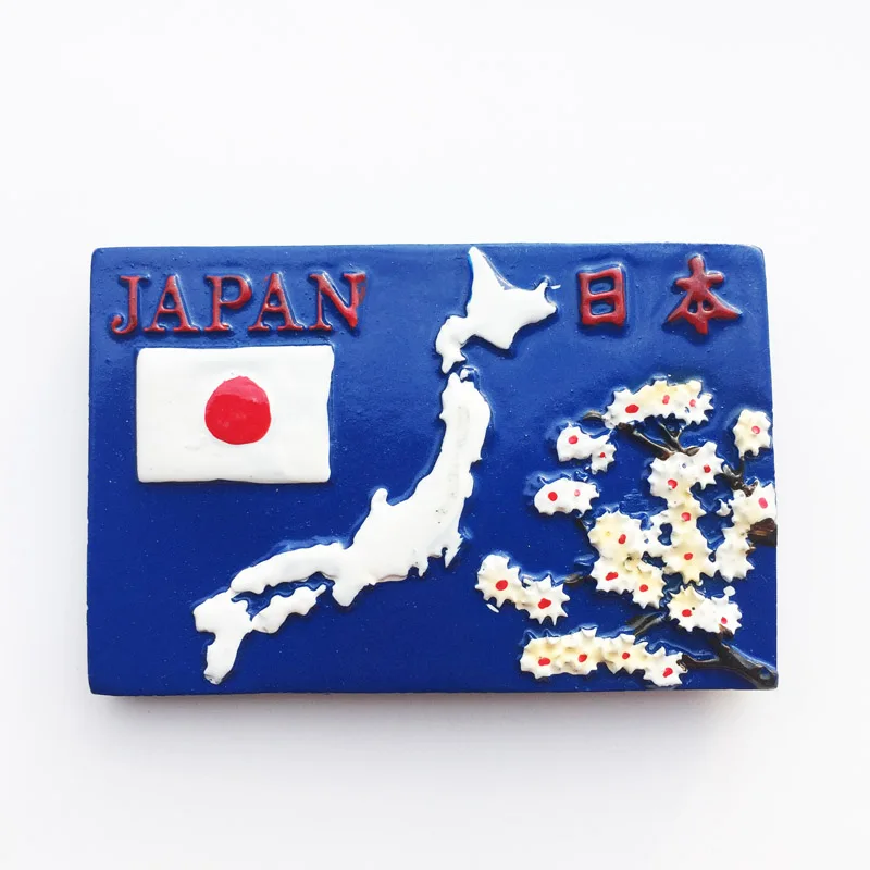 

Japanese Map Shaped Fridge Magnet, Resin Decoration, Refrigerator Stickers, Souvenir, Message Stickers, Travel Souvenir