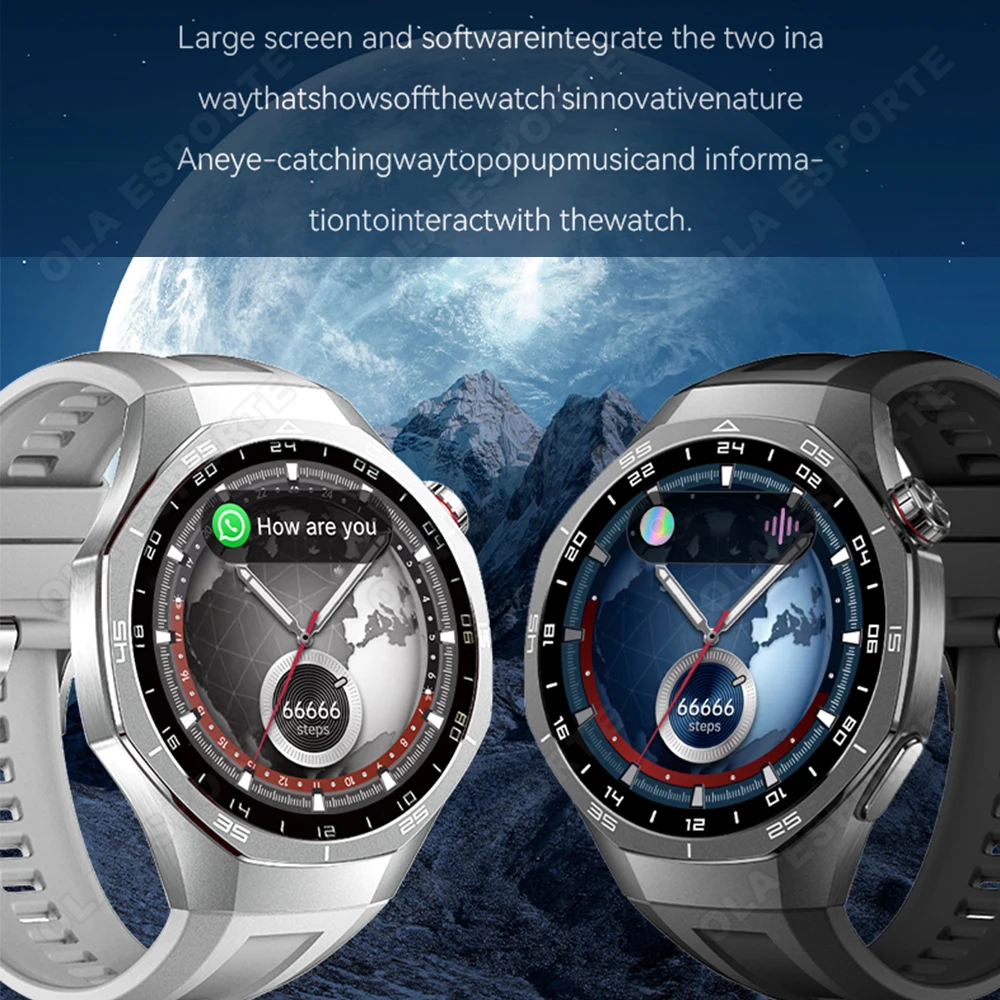 2026 New Men's Smart Watch HD Display Health Tracking Bluetooth Calling Voice Assistant Sports Women Smartwatch For Android IOS 6