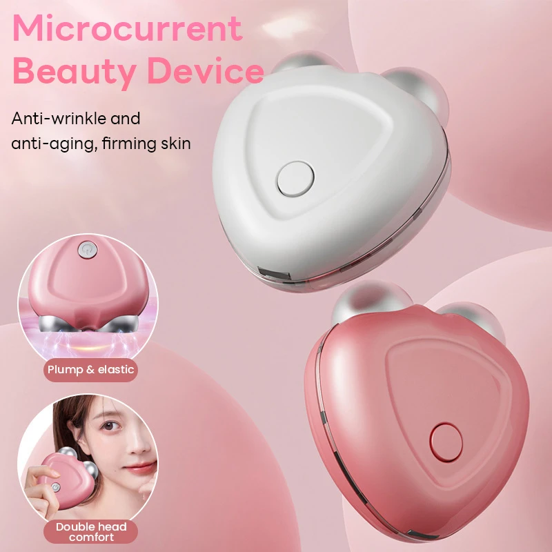 Electric Face Massager Lift Roller Microcurrent Skin Tightening Charging Face Anti Wrinkle Rejuvenation Beauty Photorejuvenation facial massager,facial beauty instrument