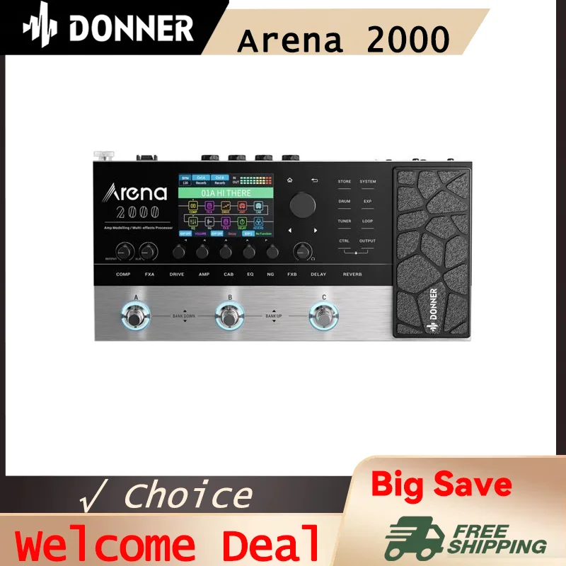 Donner Arena 2000 (アンプモデリング マルチエフェクター) sddefault.jpg
