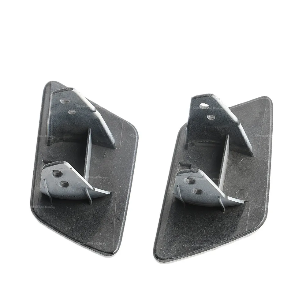 Front Left Right Headlight Lamp Spray Washer Nozzle Cover unpainted Primed 51112993585 51112993586 For BMW X1 E84 2009-2012