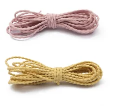 Colorful High - Quality Elastic Cord for Jewelry Making - 5 Meters, 3mm (Nude ginger)