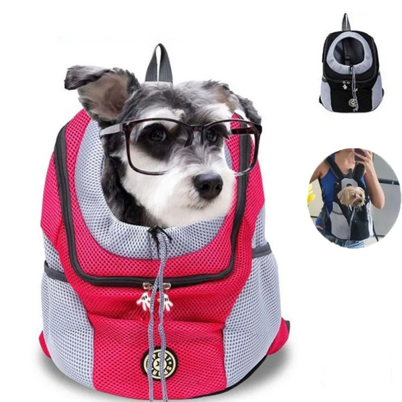 

Portable Outdoor Dog Cat Carrier Bag Pet Carrier Backpack Oxford Cloth Double Shoulder Travel Backpack for Pet Dog Cat